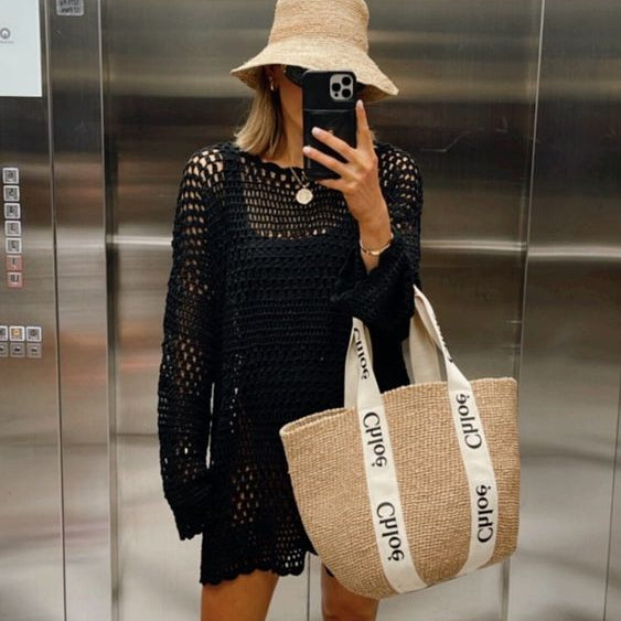 Chlo¨¦ Torba Woody Large Typu Basket Bag