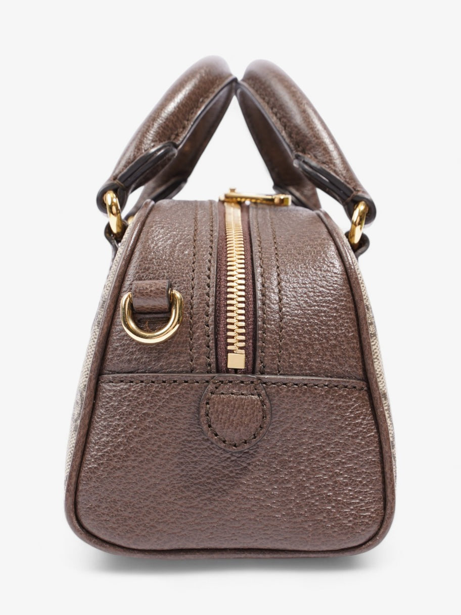 Gucci Ophidia Mini Gg Supreme-canvas Top-handle Bag