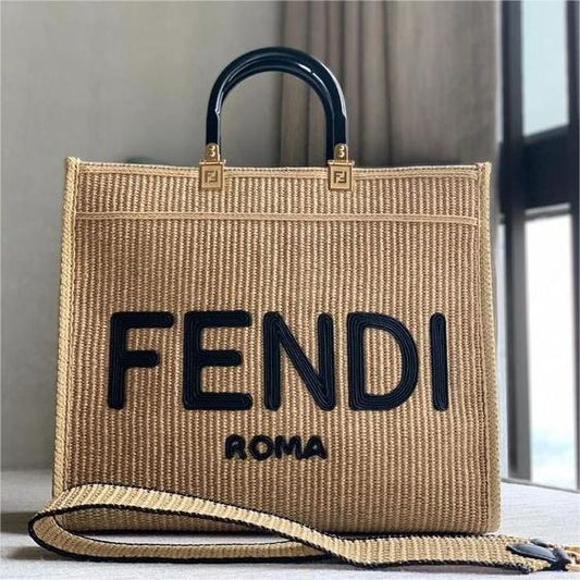 Fendi Raffia Bag